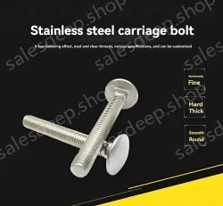 Big head carriage bolt M8*25