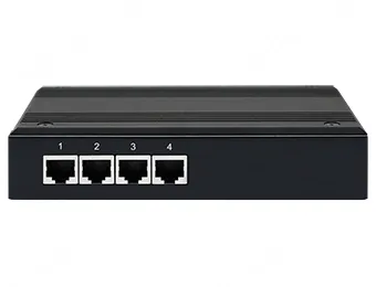 UOTEK 10/100M to 4 Ports RS-232/485/422 Serial Device Server