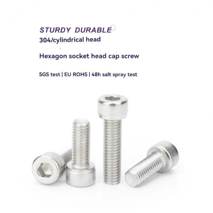 Cylindrical head hexagon socket screws M1.4*4