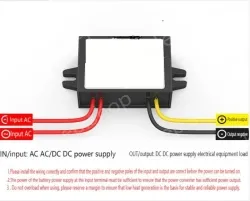 AC to DC power converter transformer step-down module regulator AC24V36V turn DC12V 2A small aluminum shell