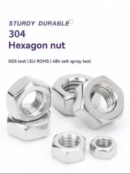 External hexagon nut 201 stainless steel-M20