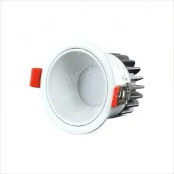 Downlightmodel: 10W white cup with an opening of 75mm 4000K Phoqo chip + isolated driver