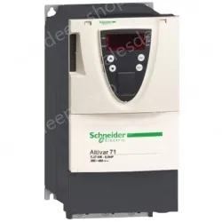 Variable Speed Drives Discontinued AC Drives Altivar 71 Variable Frequency Drives VFD ATV71HU22N4Z "Variable speed drive, ATV71, 2.2kW, 3HP, 380 to 480V, 43dB, EMC filter, without graphic terminal, CANopen, Modbus