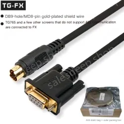 2M boxed TG-FX gold-plated connector RS232 communication