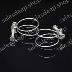 Double steel wire hose clamp 201 material 24-27*2 [wire diameter]