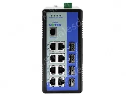 UOTEK 12-Port Full Gigabit Managed Ethernet Switch