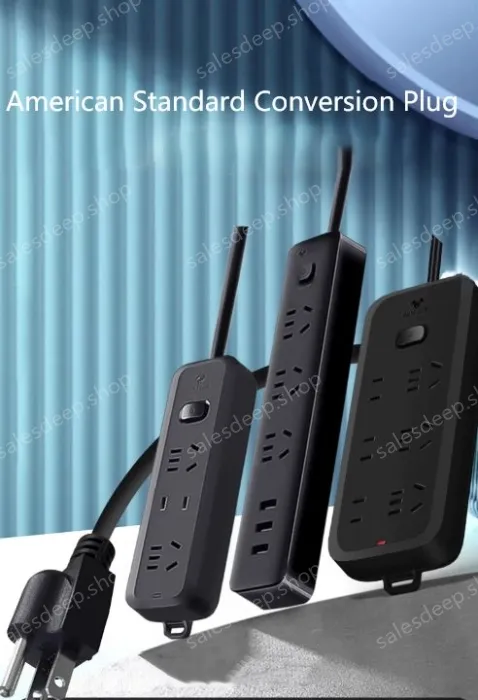 Lightning protection Main switch 8 jacks 1.5m