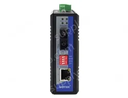 UOTEK 10/100M 1 Fiber 1 RJ-45 Port Industrial Switch