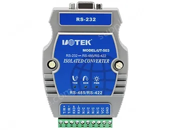 UOTEK Industrial RS-232 to RS-485/422 Converter with Isolation