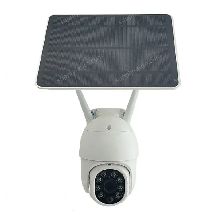 3MP-1.5 inch-Outdoor panoramic spherical solar camera