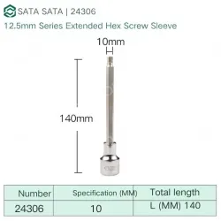 Dafei 10mm with a total length of 140mm-24306