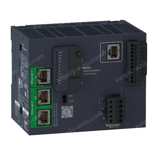 TM262L20MESE8T logic controller, Modicon M262, 3ns per instruction, Ethernet