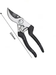 Black 8.5 inch - thick and hard pruning shears