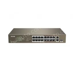 16FE+2GE/1SFP Desktop Switch With 16-Port PoE