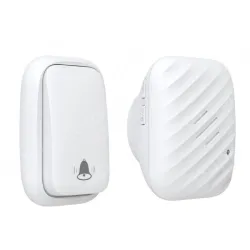Self generating wireless doorbell, waterproof for home use, no need for batteries, high volume, long-distance calling device