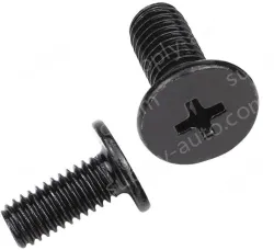 Carbon steel thin head screws M6*25*12