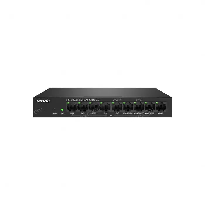 9 Port Gigabit Ethernet PoE Router