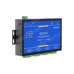 4 Ports RS485/422 Serial to 100M Ethernet Opto-isolated Server