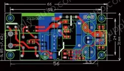 Small, safe isolated, regulated power supply switching power supply module 12V 450MA