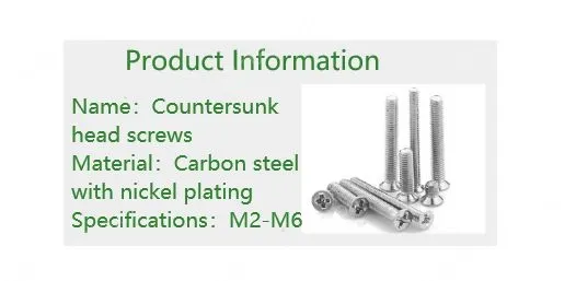 Electronic screws M1*2