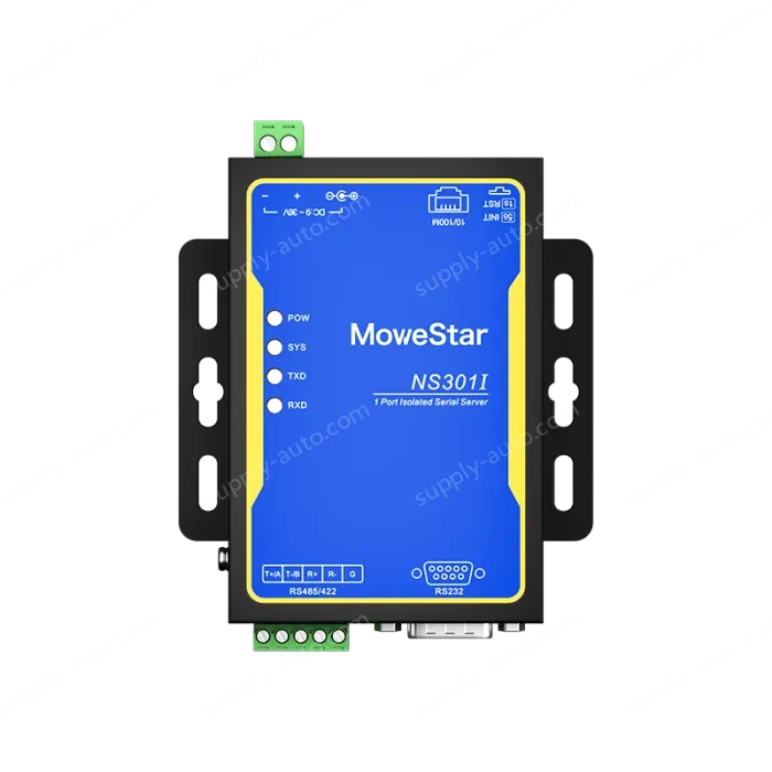1 Port RS232/485/422 Serial to 100M Ethernet Opto-isolated Server