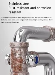 Combination Nut Set Locking M14*65-1 Sets