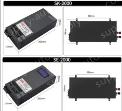 High-power switching power supply 2000W 15V
