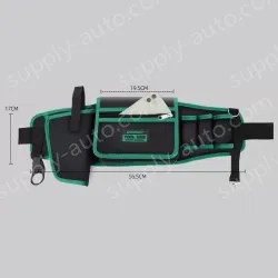 The waist bag can hold mobile phones and electric drills 1680D wear-resistant models