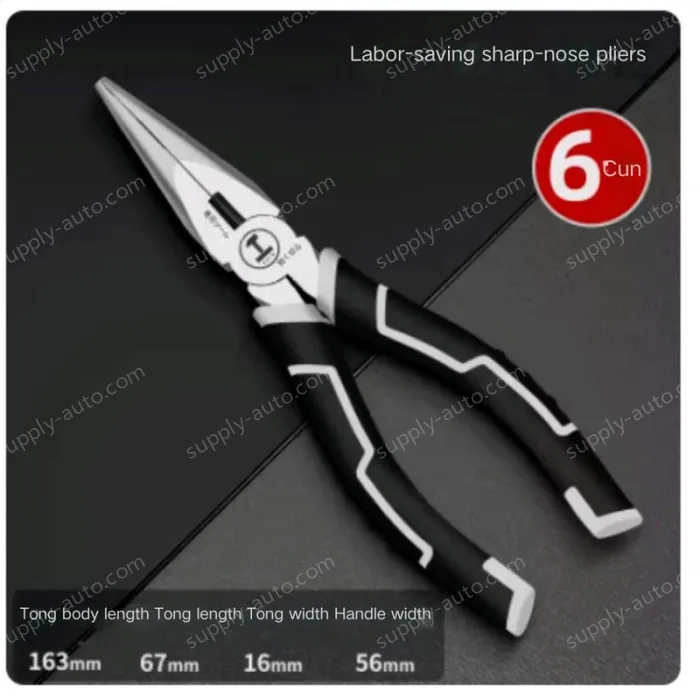 6 inch labor-saving needle-nose pliers 70% labor-saving
