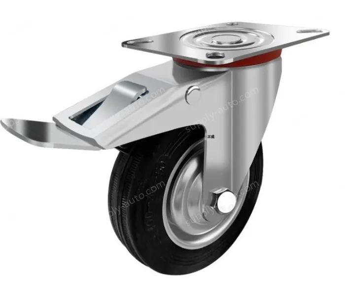 Rubber pulleys 8-inch universal brakes