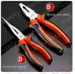 Powerful 8-inch pliers two-piece set