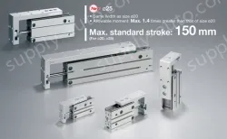 Compact Slide MXH2 Series &oslash;6, &oslash;10, &oslash;16, &oslash;20, &oslash;25