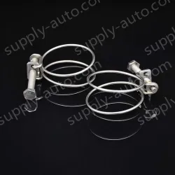 Double steel wire hose clamp 201 material 18-22*2 [wire diameter]