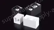 Surface-mounted square cob spotlights 20W