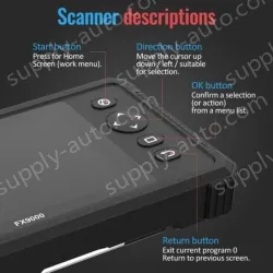 Ancel FX9000 OBD2 Automotive Diagnostic Tool