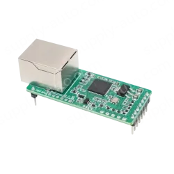 Low-cost serial-to-Ethernet module