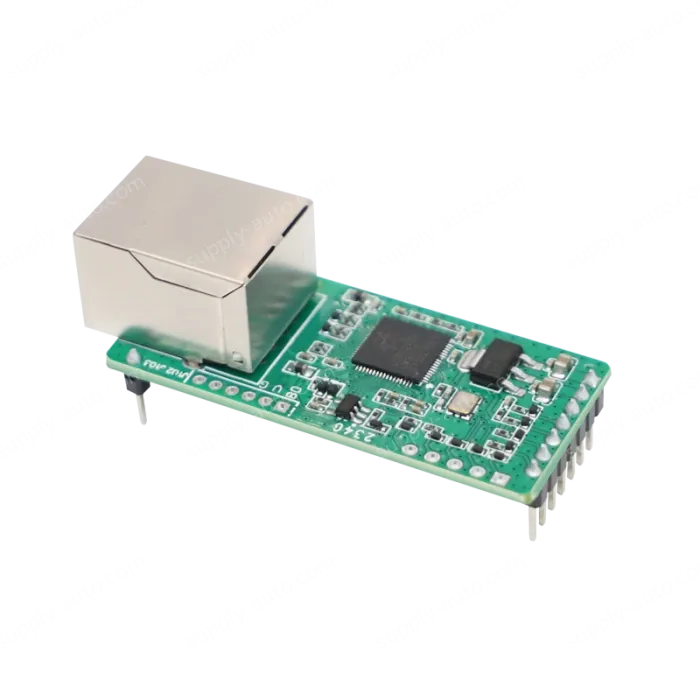 Low-cost serial-to-Ethernet module