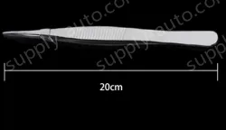Stainless steel tweezers Straight tip (thick) 20cm