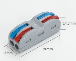 Quick terminal blocks-SPL-2 two-in two-out color model