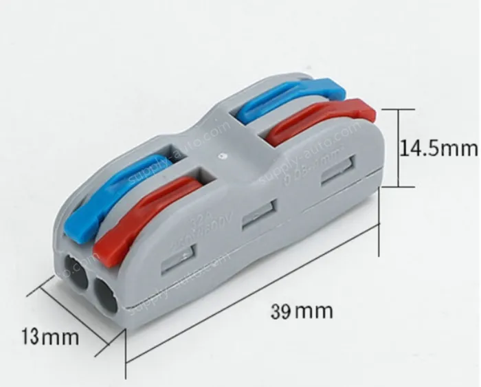 Quick terminal blocks-SPL-2 two-in two-out color model