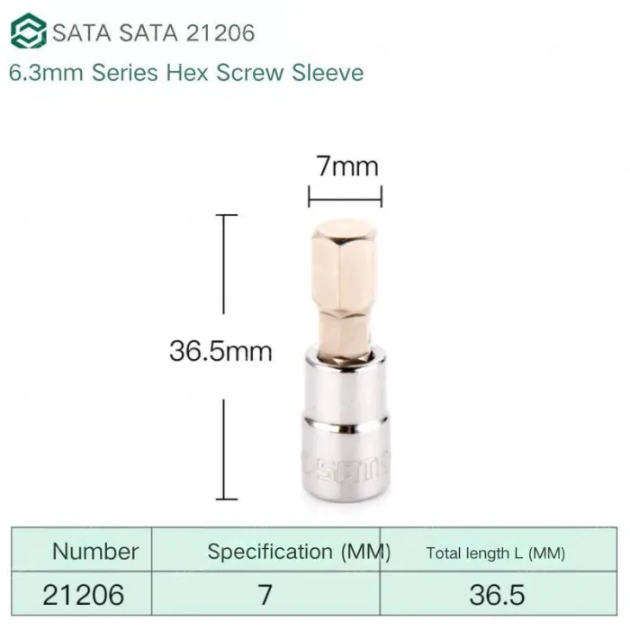 Xiaofei 7mm with a total length of 36.5mm-21206