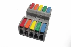 The terminal block is high-power, PCT snap-and-crimp, ULTUV assembly, and the dome is fastened quickly Speed wire connectors