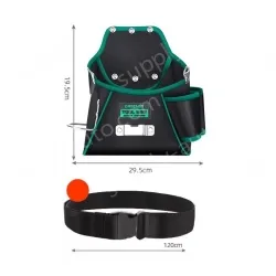 H model: 8 slip pockets/1 hanging ring/1 buckle+belt