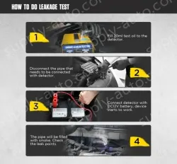 SDT205 Smoke Leak Detector