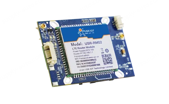 Single-network port 4G wireless router module