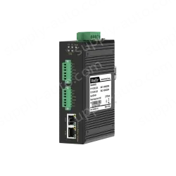 industrial-grade Modbus gateway 2-channel DIN-rail serial port server