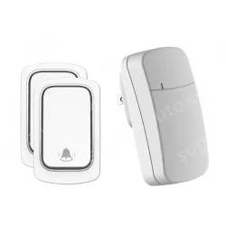 New household wireless self generating doorbell with high volume and remote elderly calling device, waterproof and battery free