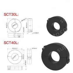 Current transformer SCT30L-5k-100miniature open transformer