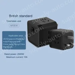 M10EW British Black Rubik's Cube