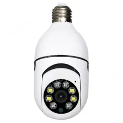 1080P-E27 lamp holder wireless WiFi full color light camera